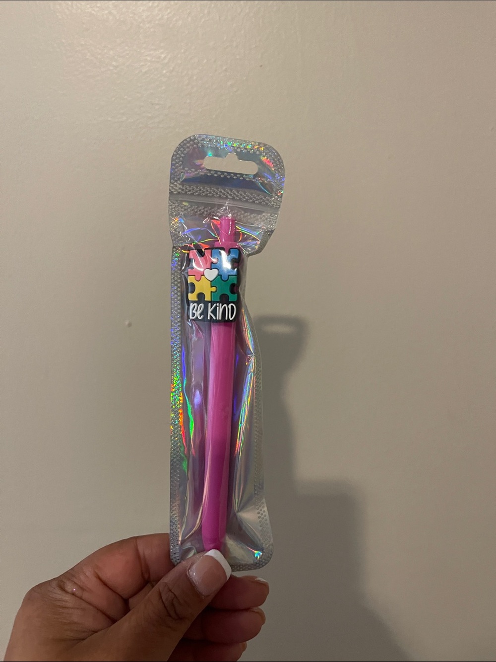 Blue Heart Charm Party Pen - Unbranded